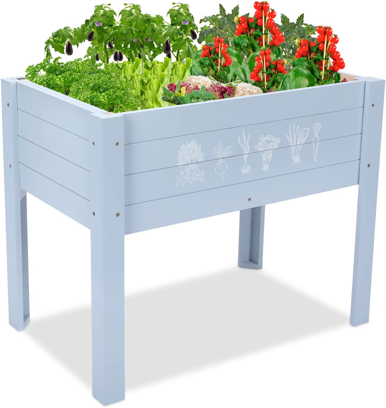 Kids Raised Garden Bed Planter 