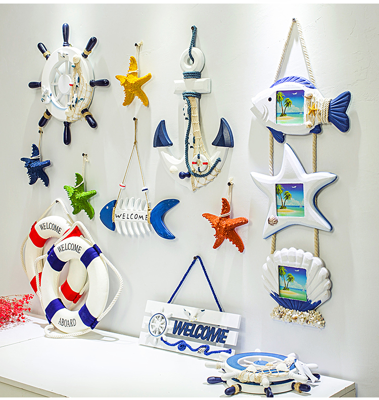 Lixincrafts seaside sanctuary decor, sea style decor,