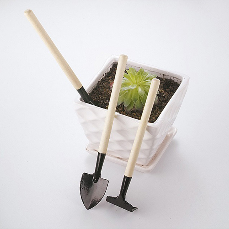 Mini Shovel Rake Spade Garden Succulent Transplant Drilling Tool