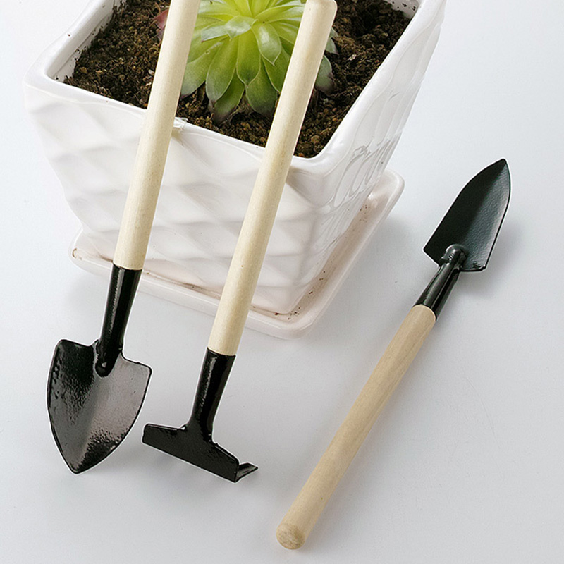 Mini Shovel Rake Spade Garden Succulent Transplant Drilling Tool