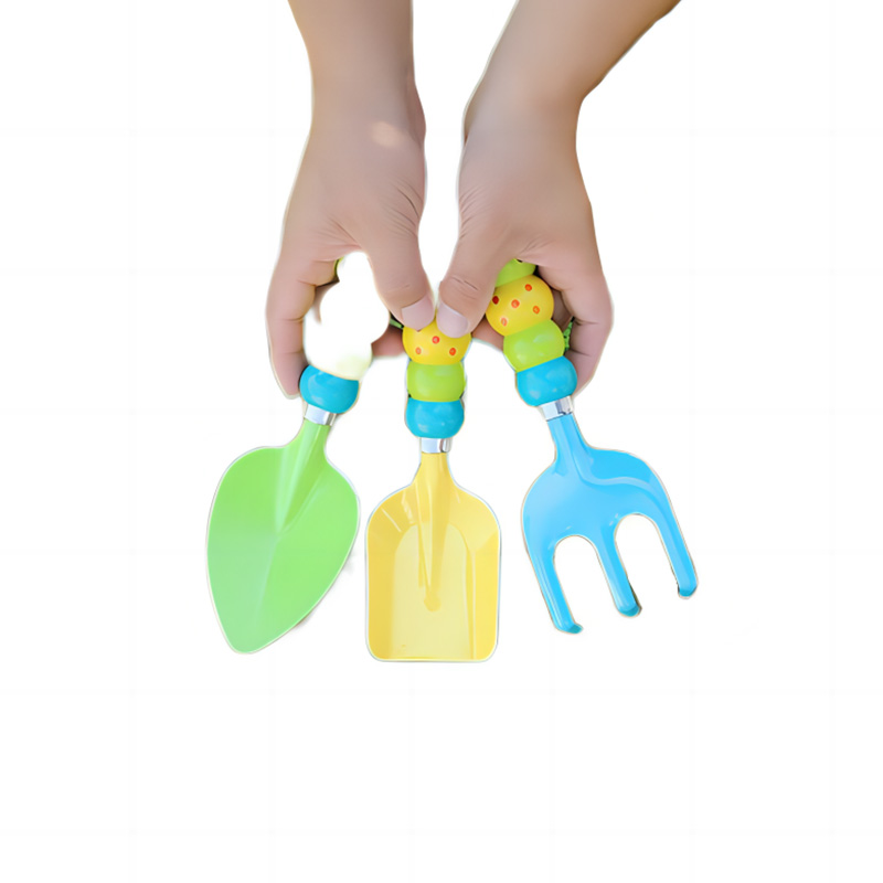 3 Piece Toys Sand Shovel Garden Digging Tools Kids Gardening Tools