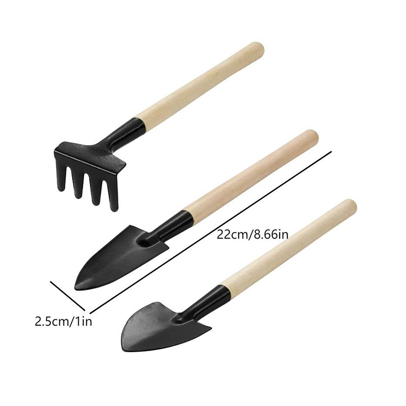Mini Shovel Rake Spade Garden Succulent Transplant Drilling Tool