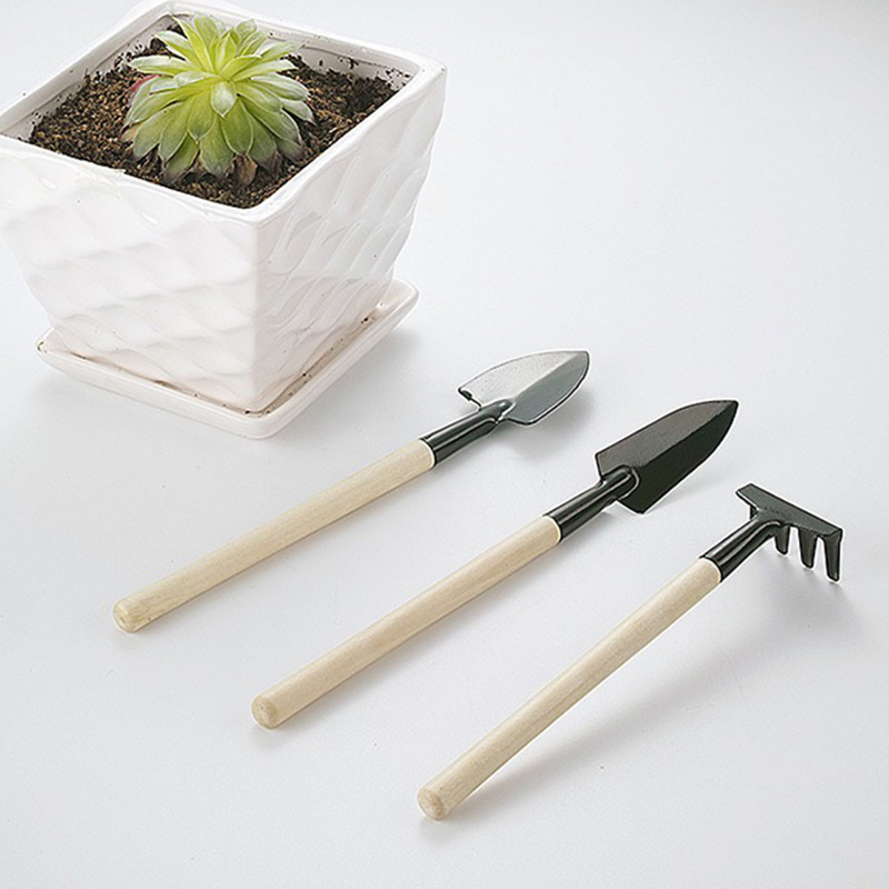 Mini Shovel Rake Spade Garden Succulent Transplant Drilling Tool